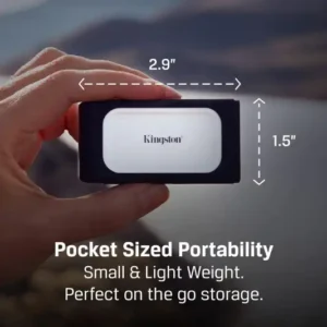 Kingston XS2000 Portable SSD Review 8 3 7