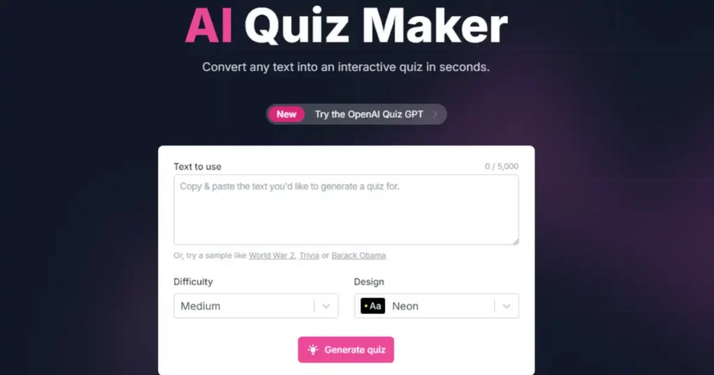 9 Free Ai Quiz Makers Reviewed 9 Free Ai Quiz Makers Reviewed